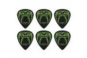 6 x Jim Dunlop JAMES HETFIELD Black Fang 0.73mm Ultex Guitar Picks Metallica
