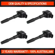 Pack of SWAN Ignition Coils for Renault Kangoo H5F 400 / 408 (1.2L Turbo) (for: Smart)