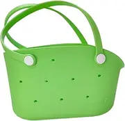[Generic] EVA Tote Bag | Small Tote Waterproof Travel Bag,Fashion Travel Accessories, Washable Sandproof for Men Women Outdoor, Pool, Boat