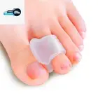 10 Pack Clear Toe Spacers, Big Toe Separator (1St/2Nd Toe), Bunion Corrector to