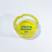 Vaping Sucks Glass Ashtray - Smoking Accessories by MOSTSUCKS Brand in Denver CO