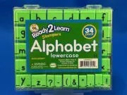 Ready2Learn - Stampers Alphabet Lowercase w/ Punctuation Marks - 34pc Set - NEW