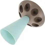 KICHOUSE Pastry Bag Rack Stand for Icing Bags and Tips Holder for Cake Decorating Fondant Flower Drying and Sugarcraft Projects Blue Baking Tool Organizer