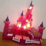 POLLY POCKET 粉紅城堡 芭莉口袋 無人偶 品項完好 燈效正常 灰姑娘城堡