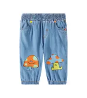 [Stella McCartney Kids] Stella McCartney Kids Baby embroidered jeans M 24 blue