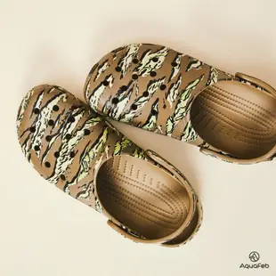 Crocs Printed Camo 男女 棕/綠迷彩 卡駱馳 涼拖鞋 206454-260 206454-3TC