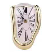 Surreal Melting Distorted Wall Clock - Inspired by Salvador Dali's "The Persistence of Memory