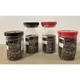 HARIO 玻璃密封罐 咖啡豆罐 保鮮罐 黑/紅 MCN-200/300B/R『歐力咖啡』