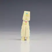 NATIVE AMERICAN ZUNI ANTLER MAIDEN FETISH BY GABE SICE
