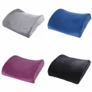 Memory Foam Lumber Seat Cushion Lower Waist Car Back Support Chair Pillow