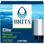 Replacement Water Filter for Faucet Mount, Removes 99% of Lead, Sink Filtration