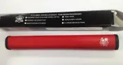 New The Grip Master Leather Stitchback Jumbo Putter Grip - Colorado Red