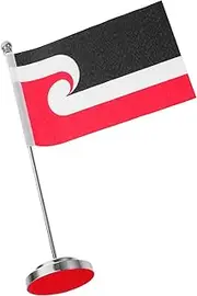 Operitacx Cultural Flag Table Runner Polyester Compact Mini Desk Flag for Festive Decor