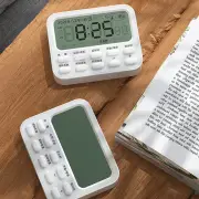 Digital Timer Mute Low Power Consumption Smart Alarm Clock Timer Plastic