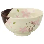 【震撼精品百貨】凱蒂貓_HELLO KITTY~日本SANRIO三麗鷗 KITTY陶瓷美濃燒陶瓷湯碗 茶碗-棕櫻花款