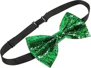 [TOGEVAL] Adjustable Glitter Bow Tie for Men Pre Tied Tuxedo Bowtie for Weddings Parties Events Versatile Comfortable Design Sparkling Accessory for Special Occasions