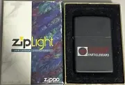 ZIPPO 1996 ZIPLIGHT ALLEGHENY PARTICLE BOARD BLACK MATTE LIGHTER IN BOX 796S