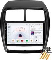 Car Stereo Android 13.0 Radio for M-itsubishi ASX 2016-2020 GPS Sat Navigation 9'' Touchscreen DVD Multimedia Video Player FM BT Receiver with Carplay 4G 5G WiFi DSP SWC,Y600s