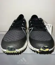 Adidas Solarthon Boost Golf Shoes Spikeless Black Yellow FZ1024 Mens Size11