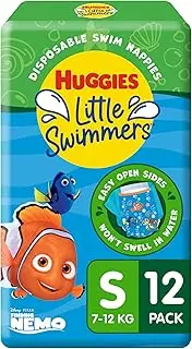 Huggies Little Swimmers Nappy Pants Small (7-12kg) 12 Count