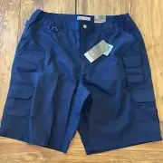 NWT 5.11 Tactical Taclite Mens 38 (11” Inseam) Navy Blue Cargo Shorts