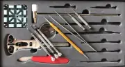 12 Pc Watch Repair Tool Kit Tools Adjustable Case Opener Bandholder Spanner