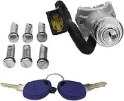 Ignition Switch Barrel Door Lock Set 7PCS, for IVECO, Daily 2006-2012 car Door Lock