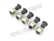 BRAKE DRUM TO HUB NUT BOLT KIT OF 5 FITS WILLYS GPW JEEP #G101