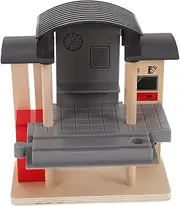 Toy Train Tracks Wooden Train Track Accessories Boys and Girls Educational Playset for Toddlers