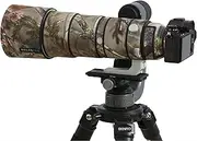 ROLANPRO Waterproof Lens Cover Camouflage Rain Cover for Sony FE 200-600mm F5.6-6.3 G OSS Lens Protective Case Guns Clothing-#20 Jungle Waterproof