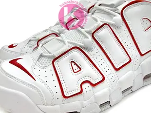 2021 台灣未發售 NBA 超經典復刻 NIKE AIR MORE UPTEMPO '96 CHICAGO 1996 白紅 芝加哥 公牛 大AIR GD 權志龍 Scottie Pippen 著用 公牛隊 三連霸 (921948-102) !