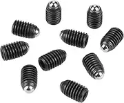 10Pack M8 Threaded Hex Socket Carbon Steel Ball Spring Plungers Precision Locating Kit for Jigs, Fixtures and Equipment(M8*12(10PCS))