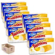 Banana Twinkies - Bulk Value Pack - 10 Cases - 100 Twinkies Total