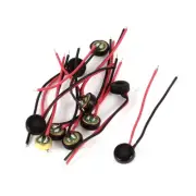 Dual Wire Leads Electret Condenser Microphone Pick-Up 4Mm X 2Mm (Pack of 10)