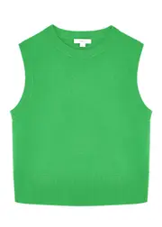 Vince Wool-blend Vest - Green - XL (UK16 / XL) XL (UK16 / XL)