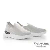 在飛比找momo購物網優惠-【Keeley Ann】飛織彈力輕量休閒鞋(淺灰色42682