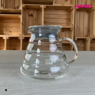 【HARIO】V60雲朵60咖啡 02 玻璃分享壺-透明 600ml(分享壺 咖啡壺 玻璃壺 雲朵壺)