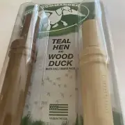 Duck Commander Dynasty Teal Hen Wood Combo Duck Call NIB Phil Robertson Season T