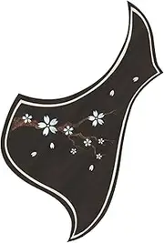 Acoustic Pickguard,Stringed Instrument Guard Replacement - High Strength Protective Acoustic Guitar Pickguard Stickers for Instrument Maintenance