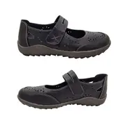 Lorella Casey Ladies Shoes Comfy Work Casual Mary Jane style Adjustable Tab