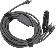 for Starlink Mini DC Power Cable, 3 in 1 DC Male to DC Male/USB C/Car Charger Adapter, 100W for Starlink Mini Cable, 18AWG, Water Proof (10m)