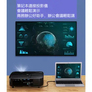 HDMI母轉VGA公轉接頭轉換器帶音頻投影高清電腦hdmi to vga