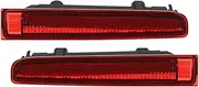 Rear Brake Light for VW for Transporter T5 T6 for Caravelle for Multivan 2003-2016 LED 3rd Third Brake Light Red LED High Level Stop Signal Lamp Third Brake Light(Red Lens)