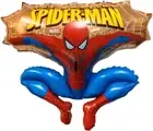 31 Inch Spider Man Jumping Shaped Character Foil s - Kids Party s (Gold)