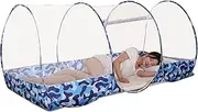 Camping Net Tent - Pop-Up Mesh Barrier, Foldable Sleeping Dome | Proof Shelter, Breathable Rest Room, Travel Canopy, Kid-Friendly Screen House, Quick Setup Enclosure, Backyard Retreat Space
