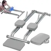 Multi-Functional Ab Exercise Board, Dual Orbit Abdominal Machine, Pilates Board Sliding Board Ab Machine, Double Board+Single Board, Pilates Reformer Board, with Timer, Kneeling pad