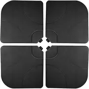 Coolaroo Umbrella Base, Water Base for Backyard and Patio Umbrellas, Pack of 4