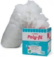 The Original Poly-Fil, Premium Polyester Fiber Fill, Soft Pillow 5 lbs. Box
