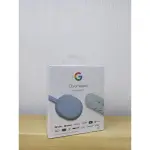 [現貨] 自售 全新未拆 當日出貨 天空藍 GOOGLE CHROMECAST WITH GOOGLE TV 電視棒