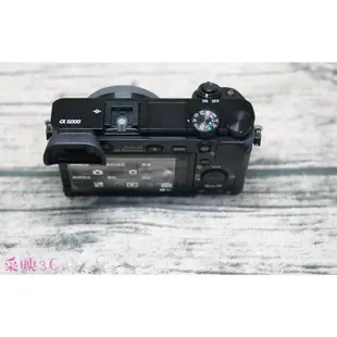 Sony A6000 黑色 單機身 快門數16208張